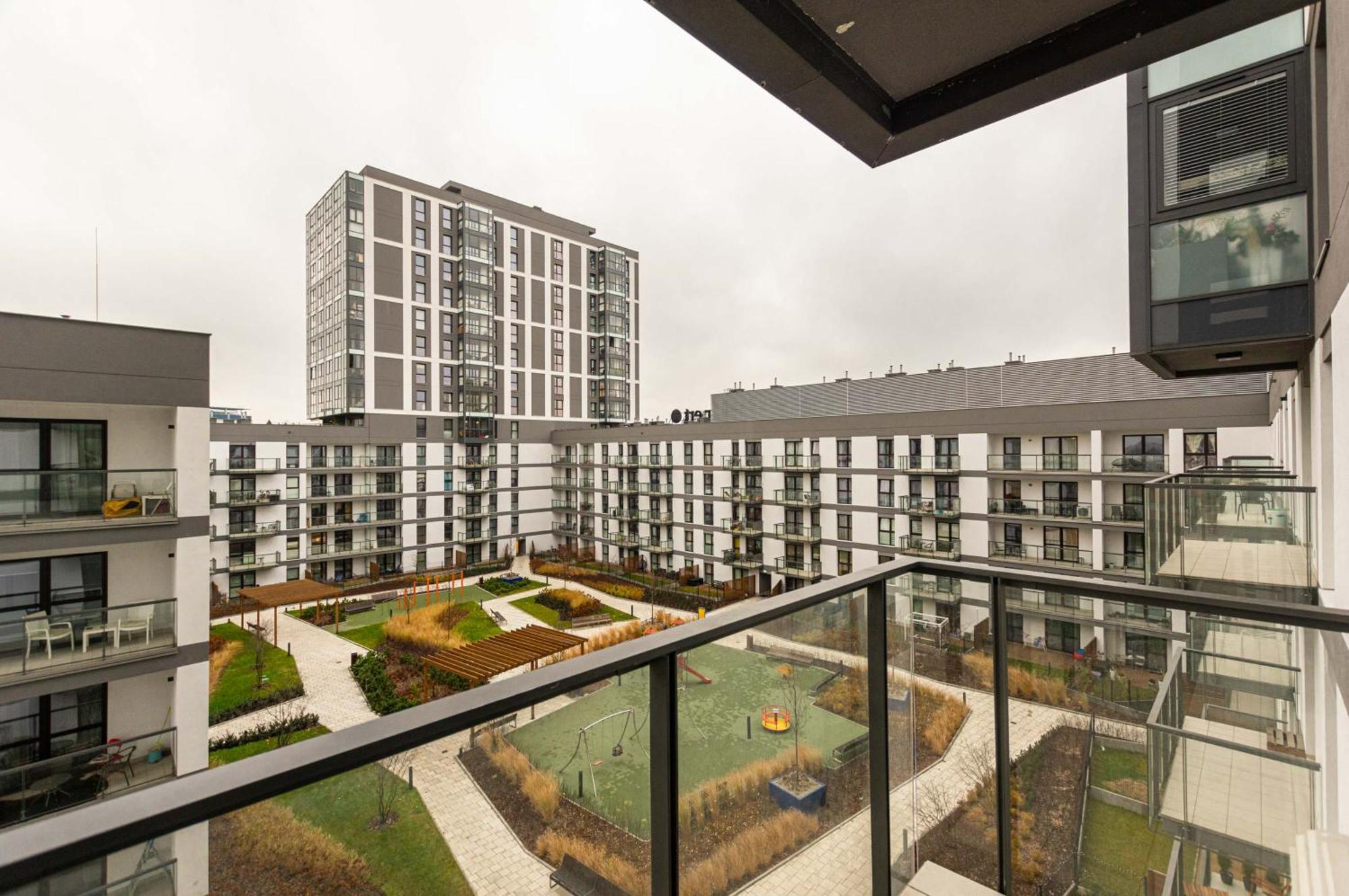 Galeria Rondo Wiatraczna Apartments Varsóvia Exterior foto