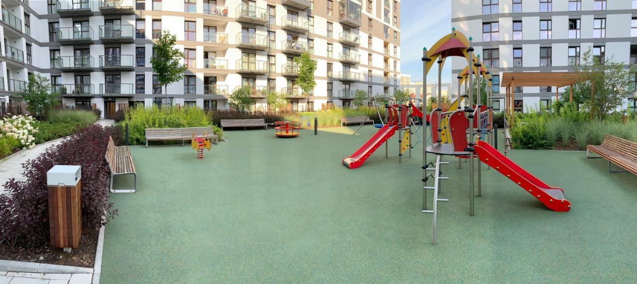 Galeria Rondo Wiatraczna Apartments Varsóvia Exterior foto